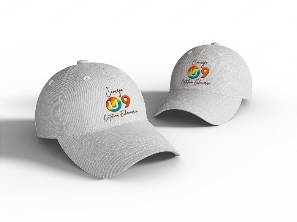 Mockup 3 — Gorra campaña Catalina Echeverría